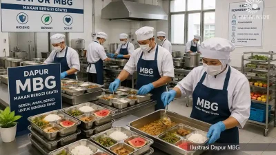 92 Dapur MBG di Bandar Lampung Sudah Kantongi Sertifikat Higiene Sanitasi