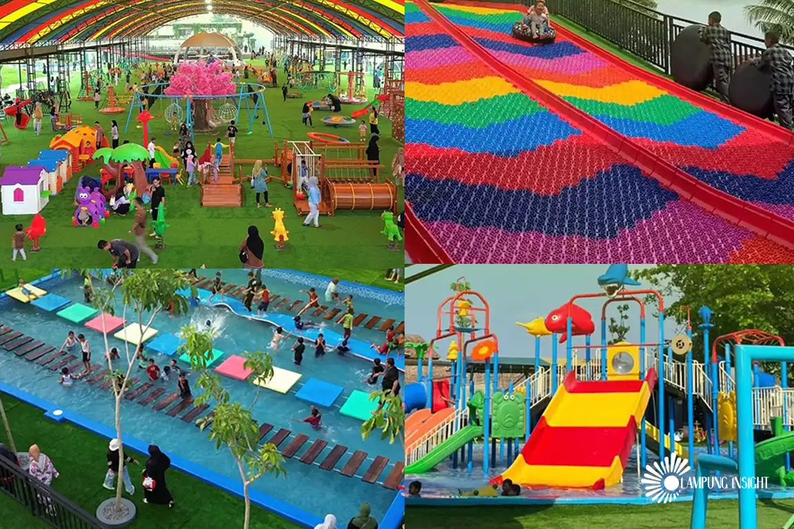 The Nice Park Lampung Viral 2026, 80 Wahana Seru untuk Liburan Keluarga