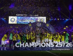 Al Nassr Juara Liga Arab Saudi 2025/2026, Cristiano Ronaldo Akhirnya Angkat Trofi