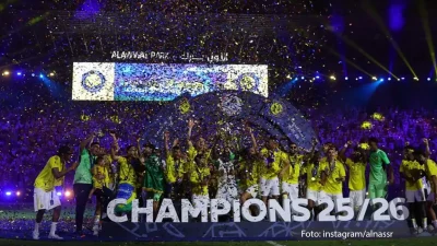 Al Nassr Juara Liga Arab Saudi 2025/2026 Usai Kalahkan Damac 4-1