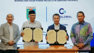 Gubernur Lampung Rahmat Mirzani Djausal bertemu perwakilan Malaysia membahas investasi dan kerja sama internasional di Lampung.