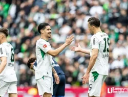 Kevin Diks Cetak Gol Spektakuler saat Gladbach Bungkam Hoffenheim 4-0