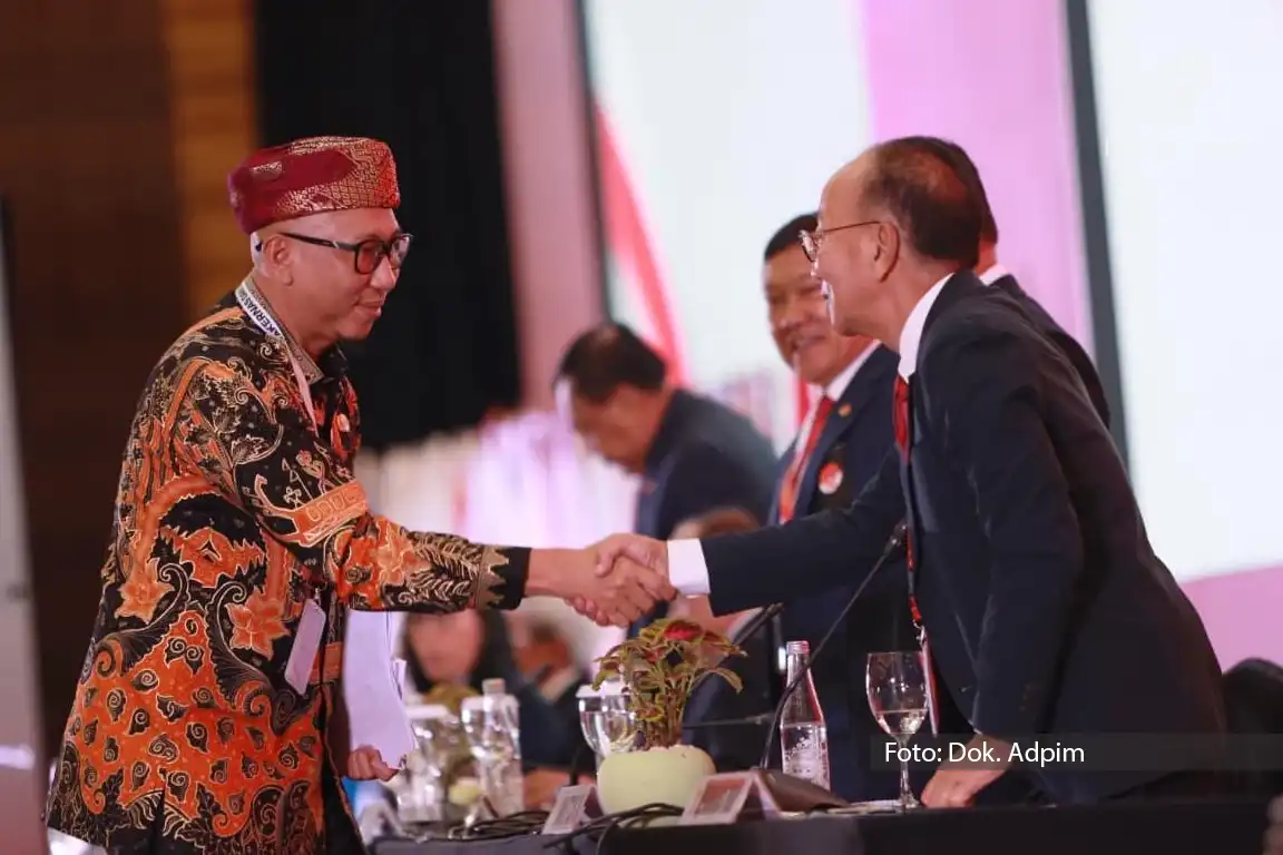 Gubernur Lampung Rahmat Mirzani Djausal menghadiri penetapan Lampung dan Banten sebagai tuan rumah PON 2032