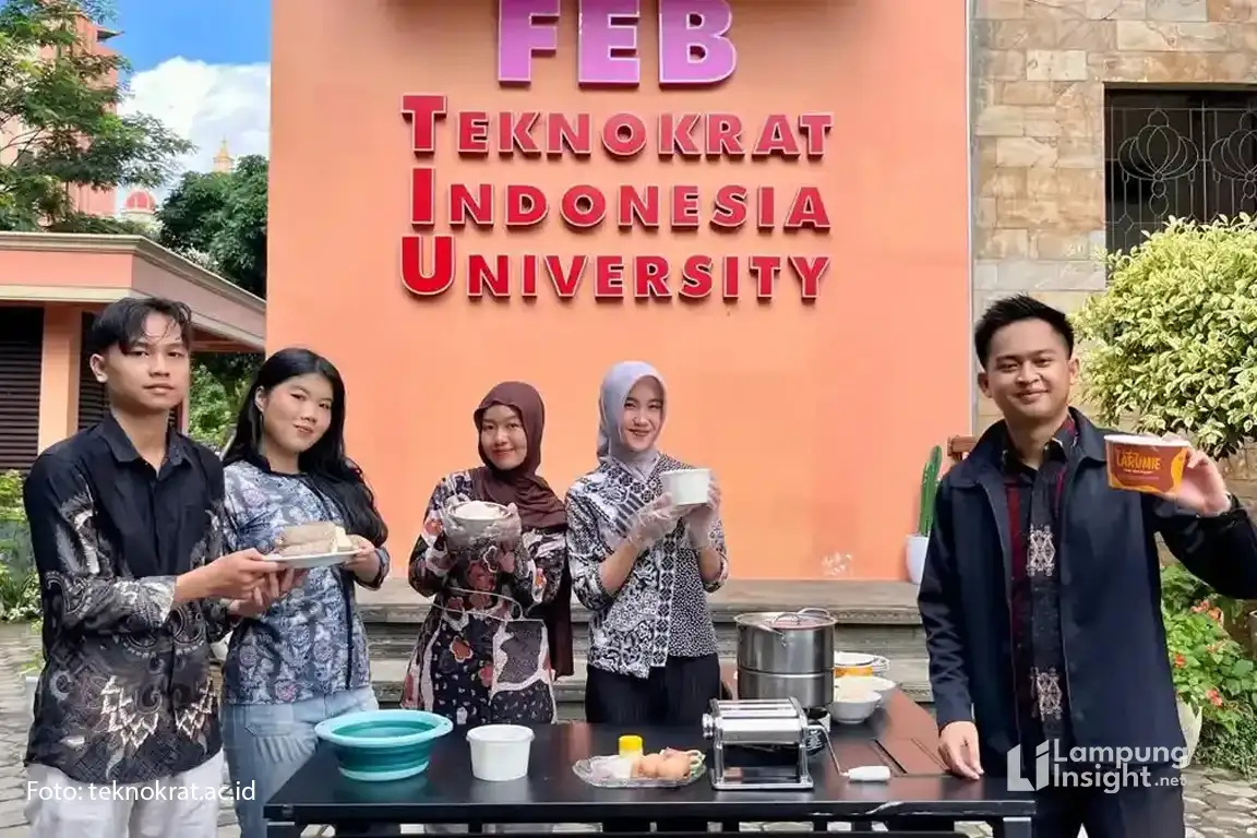 Inovatif! Mahasiswa Teknokrat Ciptakan Mie Sehat dari Singkong