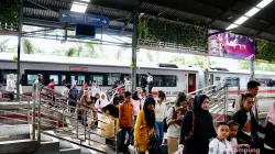 penumpang kereta api di Lampung meningkat tahun 2026