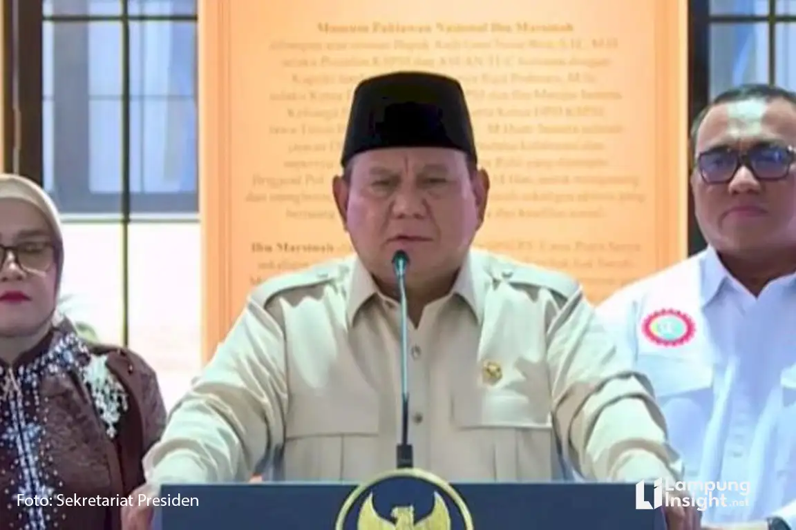Prabowo Respons Santai Rupiah Melemah ke Rp17.600