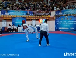 Taekwondo Gubernur Cup II Lampung Diikuti 1.800 Atlet dari 6 Provinsi