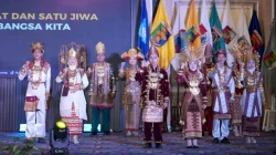 Finalis Duta Bahasa Lampung 2026 saat penganugerahan di Balai Keratun Bandar Lampung