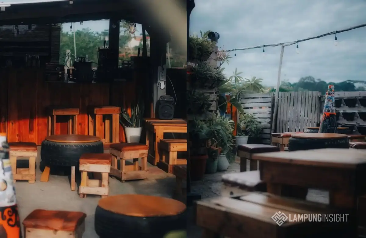 Kedai Atap Bandar Lampung, Kafe Rooftop Favorit Dekat Unila dengan Wajah Baru yang Lebih Modern