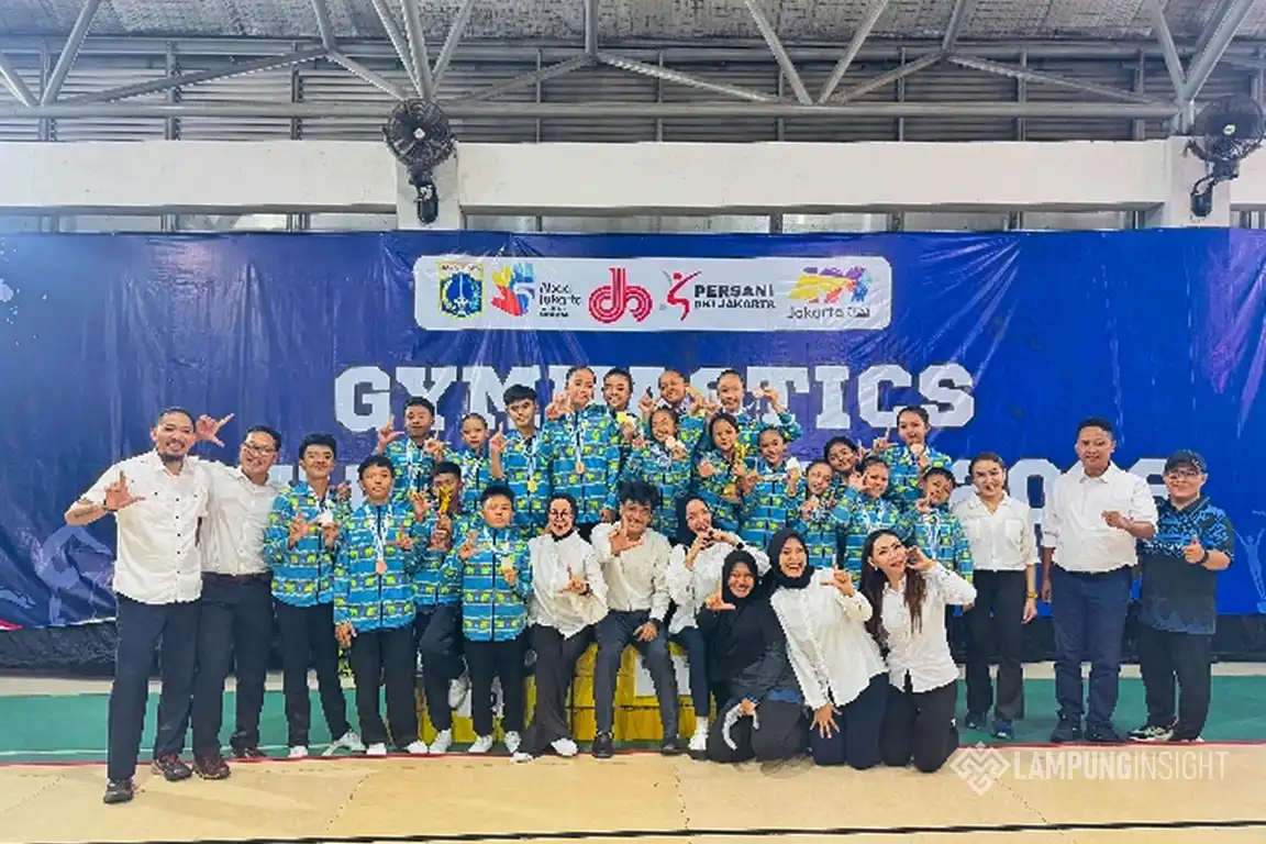 Atlet Senam Aerobik Lampung Raih 18 Medali di Kejurnas Gymnastic Jakarta Open 2026