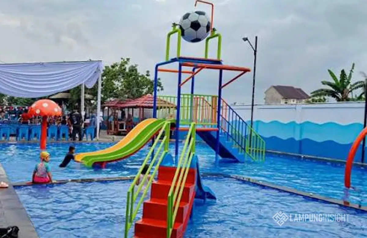 Marsha Garden Metro, Tempat Liburan Keluarga dengan Kolam Renang, Playground dan Villa