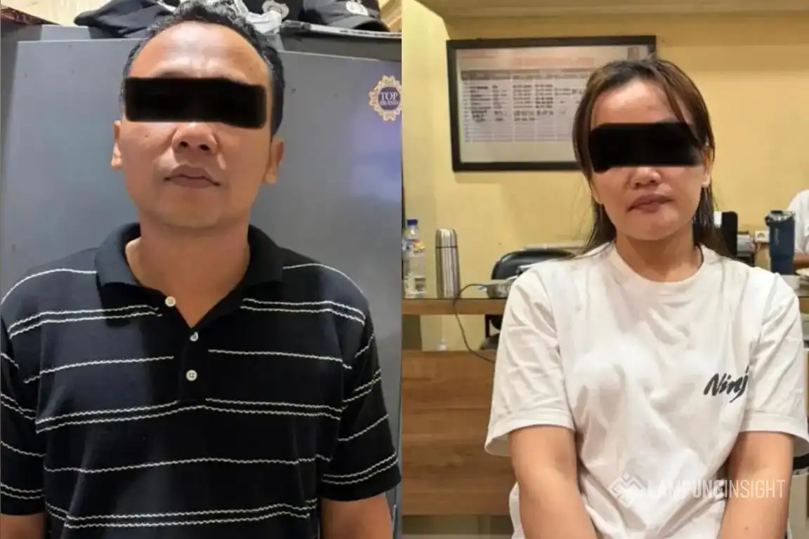 Pasutri Penipu 19 Ton Kopi Rp1,3 Miliar Ditangkap Polda Lampung di Jawa Tengah