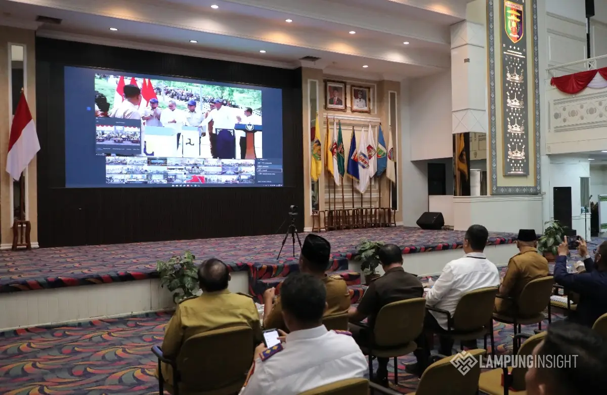 Prabowo Resmikan Inpres Jalan Daerah 2025, Lampung Dapat 15 Ruas Jalan Sepanjang 51,1 Km