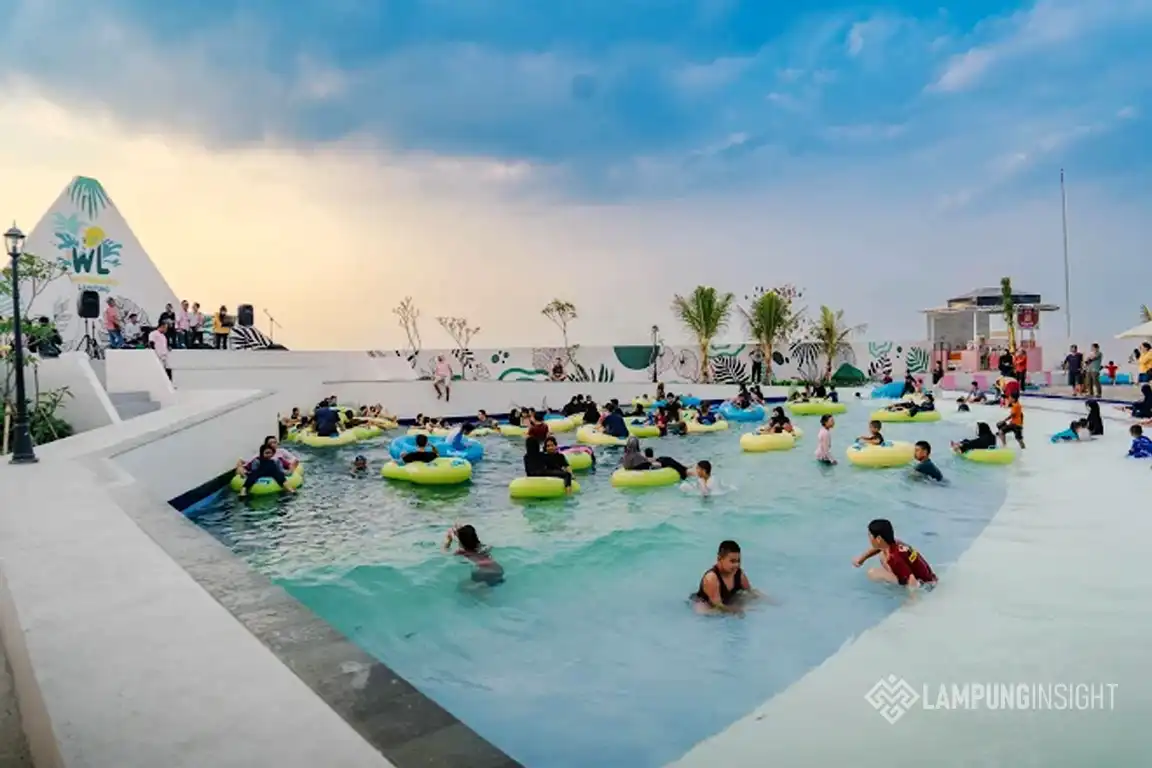 Water World Lampung, Waterpark Instagramable Dekat Bandar Lampung dengan 7 Kolam Seru