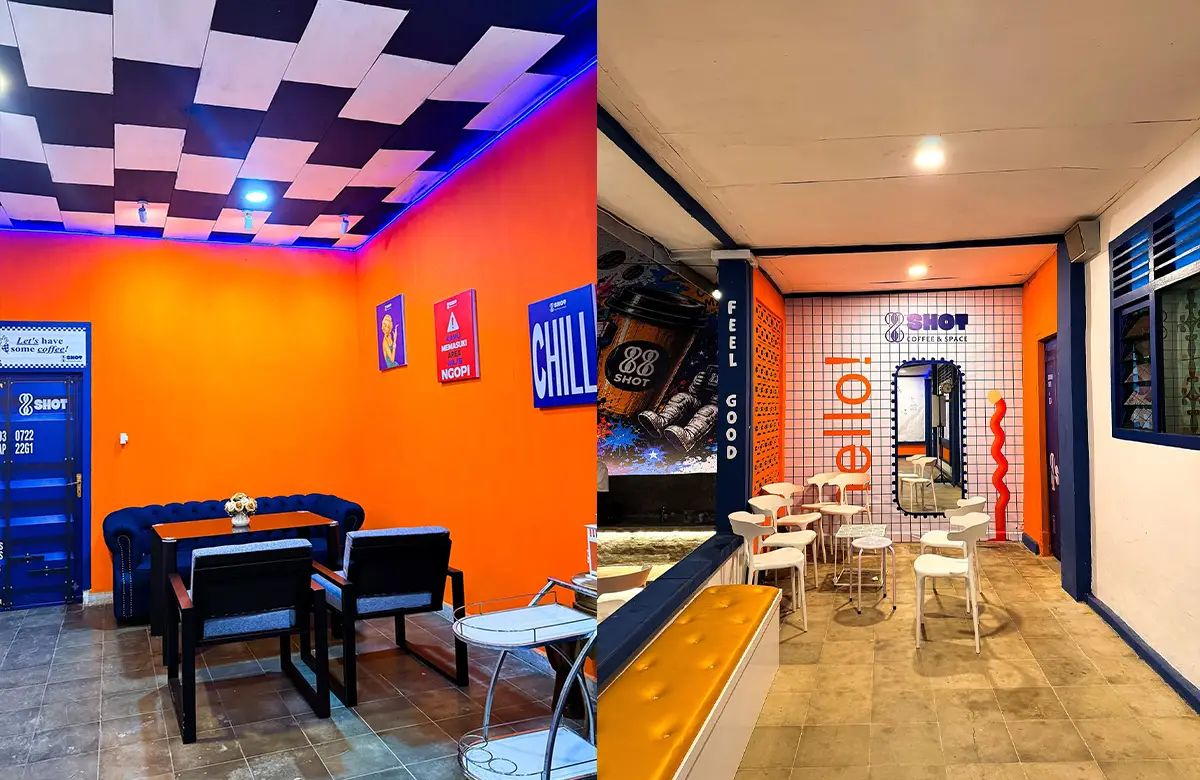 88Shot Coffee and Space, Tempat Nongkrong 24 Jam Baru di Bandar Lampung