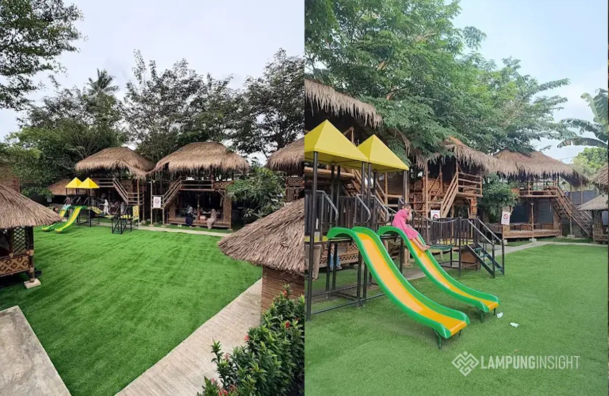 Abu Darda Ayam Kampoeng, Tempat Makan Keluarga yang Asri di Bandar Lampung