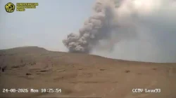Gunung Anak Krakatau Erupsi Lima Kali, Kolom Abu Capai 250 Meter