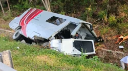 Kecelakaan di Tol Bakter KM 69, Mobil MCU Ditabrak Innova, Tiga Orang Luka