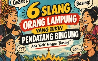 6 Slang Orang Lampung yang Bikin Pendatang Bingung, Ada “Geh” dan “Basing”