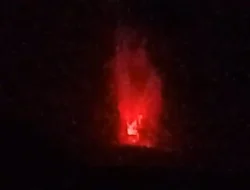 Erupsi Gunung Anak Krakatau Berhenti, Status Masih Siaga