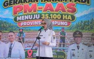 Jihan Nurlela Dorong Modernisasi Pertanian Lampung