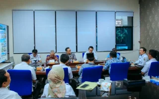 Pemprov Lampung membahas pengembangan ekonomi blue green melalui inisiatif karbon