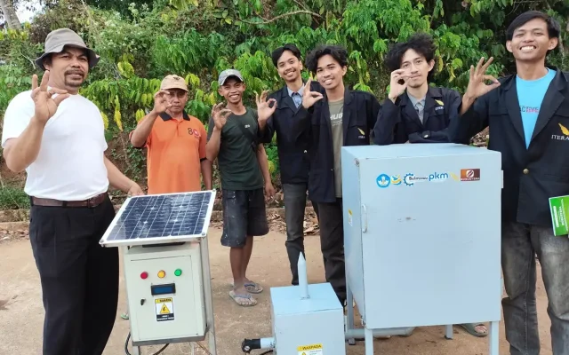 Robustera alat pengering kopi berbasis biomassa dan energi surya buatan mahasiswa Itera