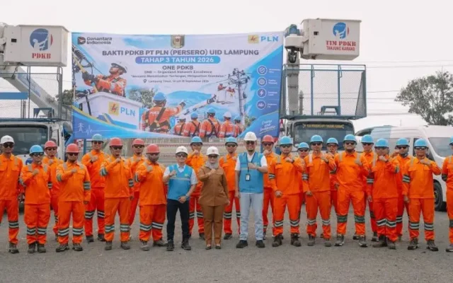 PLN Lampung Kerjakan 1.479 Pemeliharaan Tanpa Padam
