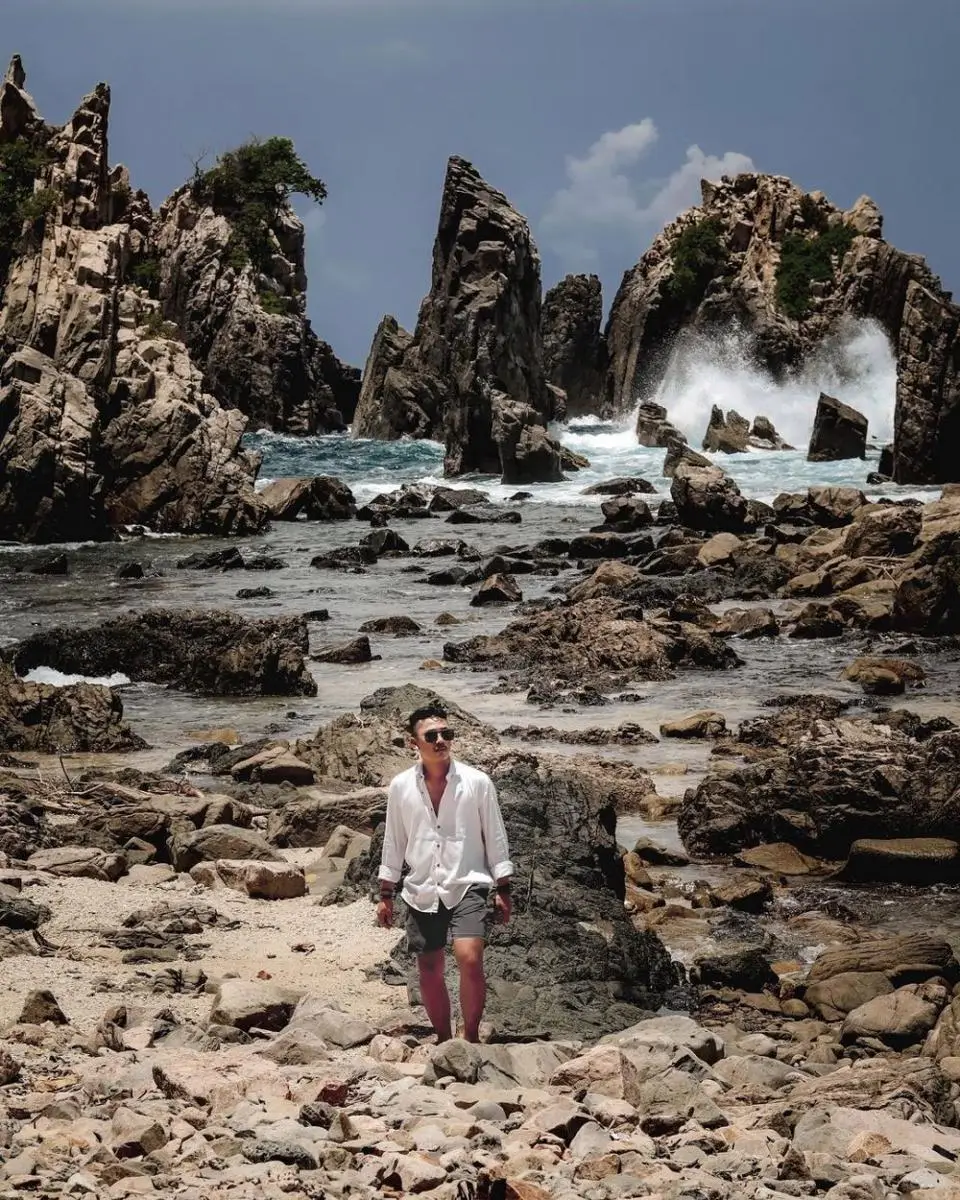 Pantai Gigi Hiu LampungPantai Gigi Hiu Lampung