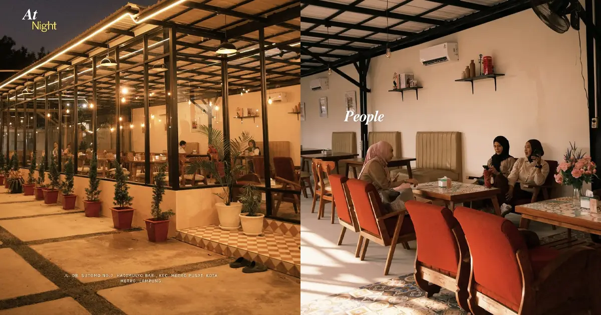 Lumora Coffee and Eatery Metro, Cafe Estetik dan Nyaman